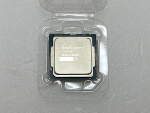 S028【送料無料】中古CPU Intel CPU Core i7-10700 2.90GHz LGA1200 本体のみ 中古動作品