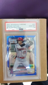 2021 TOPPS BOWMAN CHROME 大谷翔平　150シリ　PSA10 GEM MINT　カード