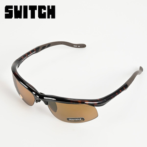 326-40-2◆SWITCH/スイッチ TENAYA Dark Tortoise LAKE サングラス スペアレンズ(替レンズ付き）POLARIZED マグネット式 未使用