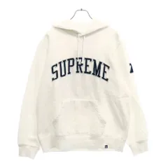 SUPREME (シュプリーム) 19SS ×NFL RAIDERS 47 Hooded Sweatshirt レイダース プルオーバーパーカー ホワイト