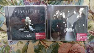 Versailles Philharmonic Quintet★CD「Philiaフィリア」帯付・初回盤B+通常盤セット・トレーディングカード付★ヴェルサイユ