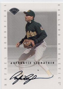 MLB 1996 LEAF(DONRUSS) SIGNATURE 　RAFAEL BOURNIGAL ラファエル・ブルニガル 直筆サイン　 新品ミント状態品 