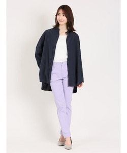 「m.f.editorial」 チノパンツ LARGE パープル レディース