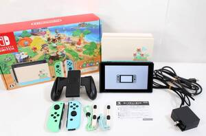 Y6562＃◆中古品◆任天堂 Nintendo Switch スイッチ あつまれどうぶつの森セット HAD-S-KEAGC