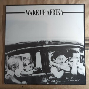 Wake up Afrika「simple words」12epレコード ★★alternative indie rock 35summer fiasco