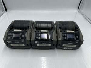 S1526)SATO プチラパン PW208NX 2台/pw208 W-LAN 1台 計：3台 BARCODE PRINTER 現状品 未チェックパーツ取用　（壬3）