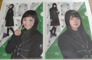 欅坂46 クリアファイル9種セット　未開封品　長濱ねる、今泉佑唯、菅井友香、渡邉理佐、渡辺梨加、小池美波、齊藤京子、加藤史帆