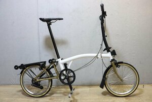 豪華!!■BROMPTON ブロンプトン M2R CHRISKING 他カスタム多数!! 1X2S 16インチ 折畳ミニベロ 2017年モデル 超美品