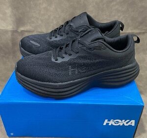 【在庫処分】Hoka One One Bondi 8 Triple ホカオネオネ ボンダイ８ Black レギュラー 27cm