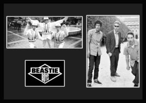 10種類!Beastie Boys/ビースティ・ボーイズ/ROCK/ロックバンドグループ/証明書付きフレーム/BW/モノクロ/ディスプレイ(6-3W)