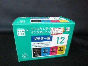 ブラザー用 互換インクカートリッジ LC12-4PK 4色パック 【k】