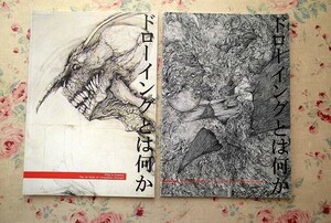 43776/図録 ドローイングとは何か 2冊セット 第1回・第2回 公募入選者展 What Is Drawing Show of Competition Winners ギャルリー志門