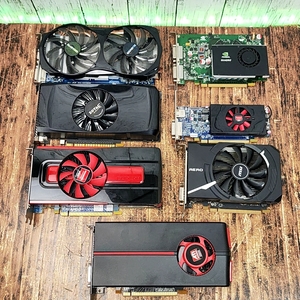 【動作未確認】【7点まとめ】グラフィックボード メーカー各社 パソコン パーツ グラボ Radeon RX550 Quadro GTX等 GPU PCパーツ PCI-e 