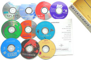 新古品 英語版 DOS, Windows ゲーム10枚パック Game, Entertainment CD ROM 10 Pack 