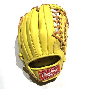 【1円スタート】Rawlings ローリングスゲーマー 軟式用 グローブ オールラウンド用 サイズ8 右投用 ライムイエロー [GR4G56]