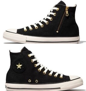 セール 26.5cm CONVERSE ALLSTAR コンバース オールスター スタッズパッチ Z HI 黒 紳士 メンズ スニーカー ハイカット 紳士靴 バッシュ