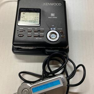 KENWOOD ポータブルMDレコーダー DMC-L7R MDプレーヤー 年代物 ジャンク