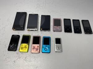 12/15★Walkman ウォークマン★まとめ売り NW-S636F/NW-S754/NW-S774/NW-S775/NW-A828 など【中古/現状品/動作未確認】