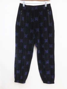 NEEDLES ニードルズ LQ238 22AW LQ238 Zipped Track Pant Papillon Velour ベロア トラックパンツ