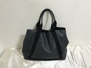 本物バレンシアガBALENCIAGA本革レザーカバスハンドトートバッグビジネスデカボストンバックレディースメンズ黒ブラックイタリア製