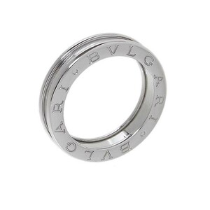 ブルガリ BVLGARI ビーゼロワン 1バンド リング K18WG ジュエリー 中古