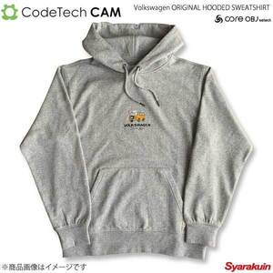 Codetech コードテック Volkswagen ORIGINAL HOODED SWEATSHIRT LATE BUS Mグレー Sサイズ CO-KVW-3353MG