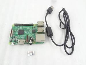 1円～　★Raspberry Pi 3 Model B　SDカード/USBケーブル付き★　動作品