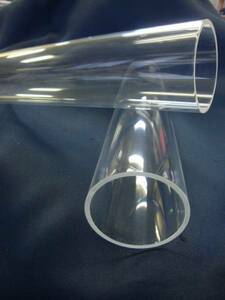 透明アクリルパイプ　48Φ　2ｍｍ厚ｘ1ｍ　　DIY　ホビー　水槽等に　塩ビパイプ40Aと同径