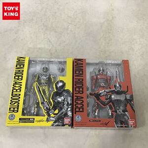 1円〜 未開封 バンダイ S.H.Figuarts 仮面ライダー アクセル、魂ウェブ商店 限定 仮面ライダー アクセルブースター