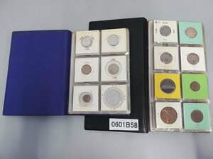 0601B58　世界のコイン　硬貨　古銭　コインアルバム　おまとめ　日本　イスラエル　ウルグアイ　