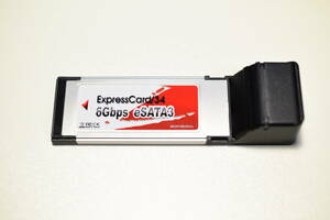 玄人志向 ExpressCard/34 eSATAx2 6Gbps SATA3-EC34 Marvell 88SE9123