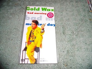 Y165 SCD Gold Wax　バッド・モーニング・デイ　1994年 レンタル落ち 盤特に目立った傷はありません 8cmシングルCD SCD CDS 8cmCD