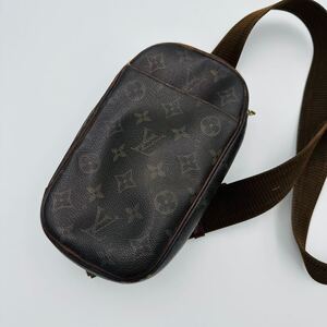 LOUIS VUITTON ルイヴィトン ポシェット ガンジュ モノグラム ボディバッグ ウエスト ショルダー M51870