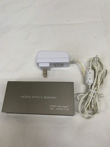 ★未使用品 特価★HDMI分配器　4ポートスプリッター 4port Spritter　「BNP-4W」