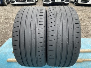 中古タイヤ2本セット　BRIDGESTONE POTENZA 255/35/19 2023年製 ほぼ新品のタイヤ