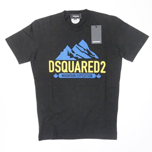 新品正規品 DSQUARED2 ディースクエアード S71GD1220 エクスペディション 半袖 丸首 クルーネック Tシャツ M