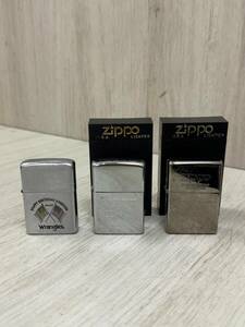 ZIPPOライター ジッポ 　アメリカ　エアーフランス　3個セット