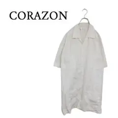 【CORAZON】 100%コットン 特大サイズ キューバシャツ C-3255