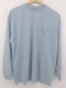 ◇ RAGEBLUE レイジブルー 長袖 Tシャツ カットソー サイズM ブルー系 メンズ P