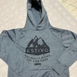 美品　一度使用　スキー　スノボー　雪遊び　ESTIVO エスティボ　パーカー　防水仕様裏はフリース素材　men