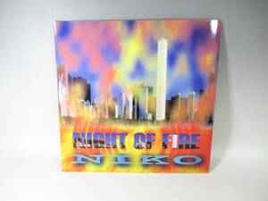 【12inch】Niko / Night Of Fire　12インチ ナイトオブファイヤー レコード LP　イタリア盤/