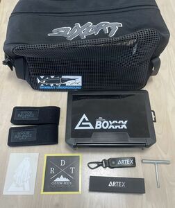 Tレンチホルダー ステッカー G-BOX ロッドベルト SwimbaitUnderground x DRT メッシュバッグ (検artex dcx wcz タイニークラッシュ