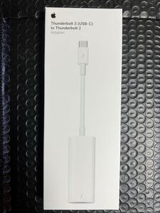 Apple Thunderbolt 3 (USB-C) - Thunderbolt 2 アダプタ 中古