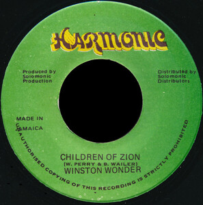 ジャマイカ7 Winston Wonder Children Of Zion NONE Harmonic /00080