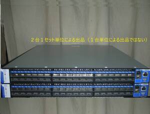 ☆2台セット！IB Switch／Mellanox SX6036 [MSX6036T-1SFS]！(#F2-341)「140サイズ」☆ 