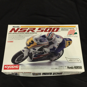 1円 京商 1/8 電動 ラジコン ハングオンレーサー Honda NSR500 組み立てキット ホビー 未組立品 KYOSHO