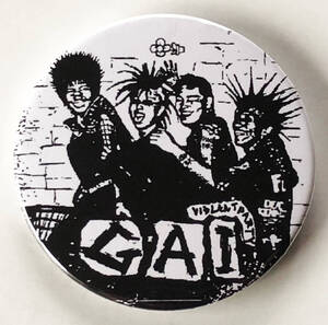 GAI - Extermination 缶バッジ 31mm #九州 #punk #80