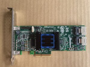 ★送料無料★ジャンク現状品★ Adaptec SAS/SATA ASR-6805E RAIDカード ★AB1071