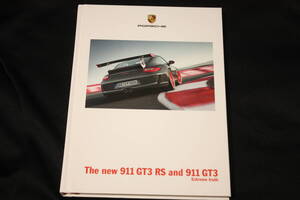 ★2010年モデル ポルシェ911 997GT3/GT3RS 厚口カタログ (ポルシェAG発行英語版) Porsche 997後期型GT3/GT3RS3.8