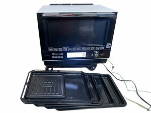 美品 東芝 TOSHIBA 電子レンジ 生活家電 調理家電 ER-RD3000-W 2017年製 グランホワイト フラット庫内 トレー5枚付き 本体 縦開き扉 高性能